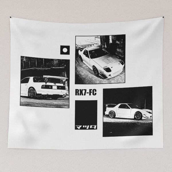 Item preview, MAZDA RX-7 FC Black 'N White Archive designed and sold by Cero81.