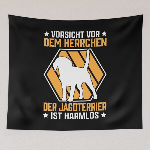 Artikelvorschau, Deutscher Jagdterrier Herrchen Jagdhund Besitzer entworfen und verkauft von madgrfx.