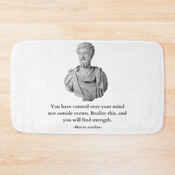 Item preview, You Have Control Over Your Mind Not Outside Events Quote By Marcus Aurelius designed and sold by Amine-Creation.