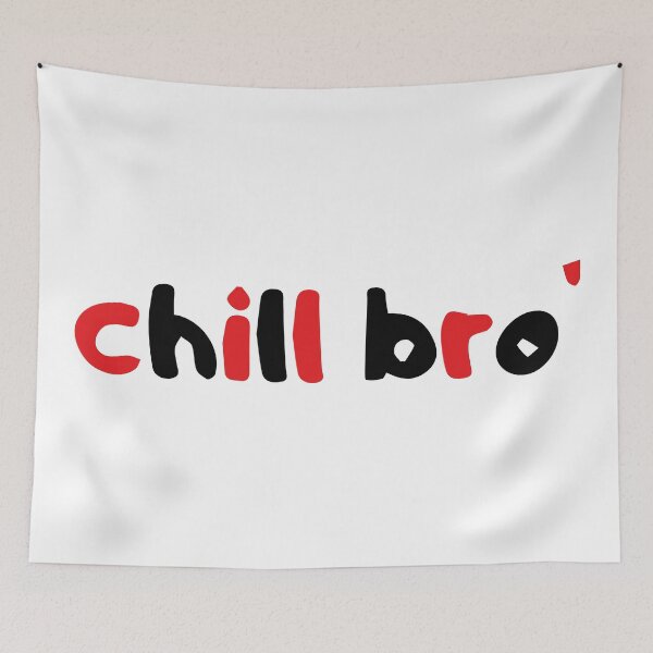 Item preview, Stay cool - chill bro - cool life designed and sold by WeedHighLife.