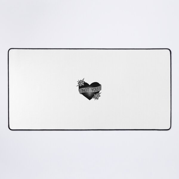 Item preview, ‘Not You’ Black Heart designed and sold by pretttyodd.