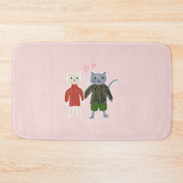 Item preview, Lovely cat couple designed and sold by peaceful-space.