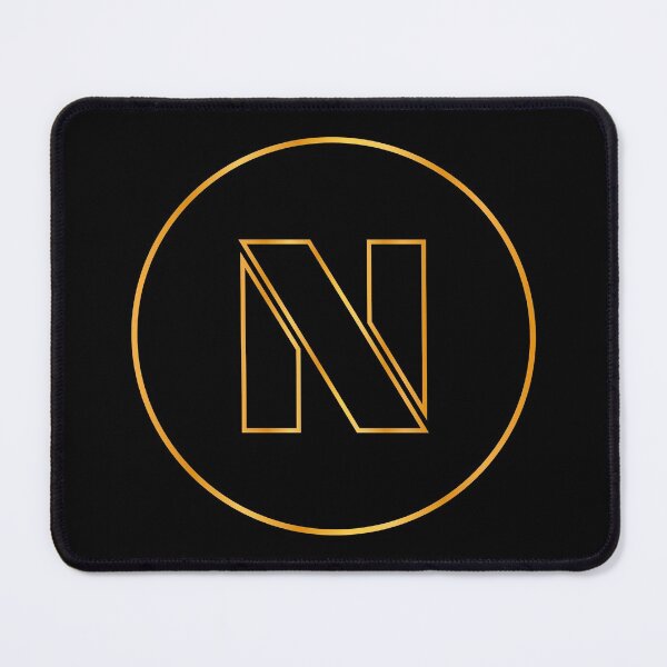 Item preview, Gold letter N designed and sold by HBWOLFARTS.