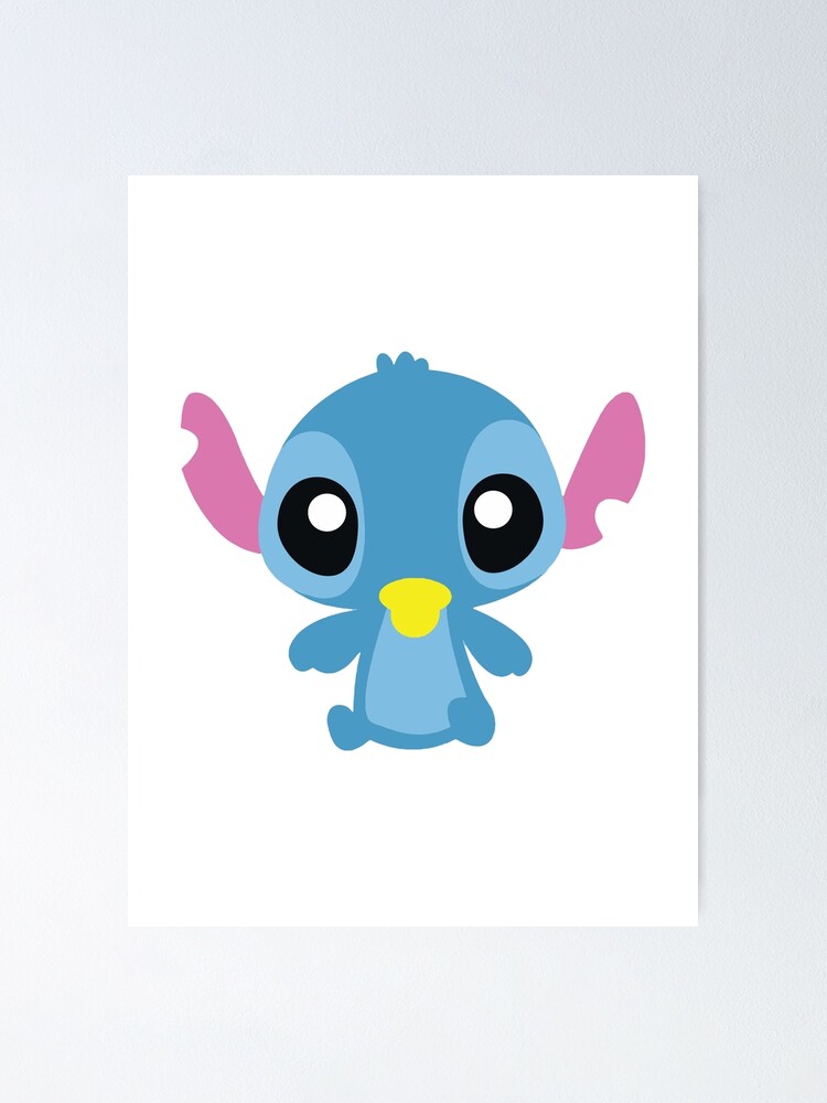 Kawaii Lilo and Stitch t-shirt, cute, and lovely | Poster