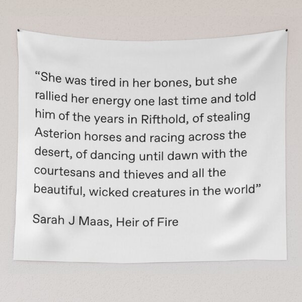 Item preview, throne of glass quote sarah j maas heir of fire quotes designed and sold by lexynlee.
