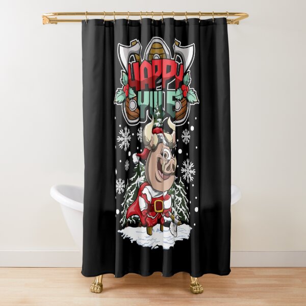 Item preview, Happy Yule - Viking Christmas - Wild Boar designed and sold by anziehend.