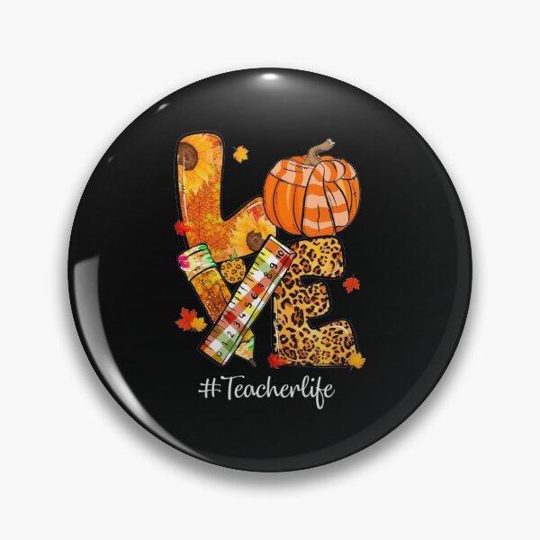 Item preview, Thanksgiving Teacher Life Pumpkin Love Leopard designed and sold by Nguyenhaithanh.