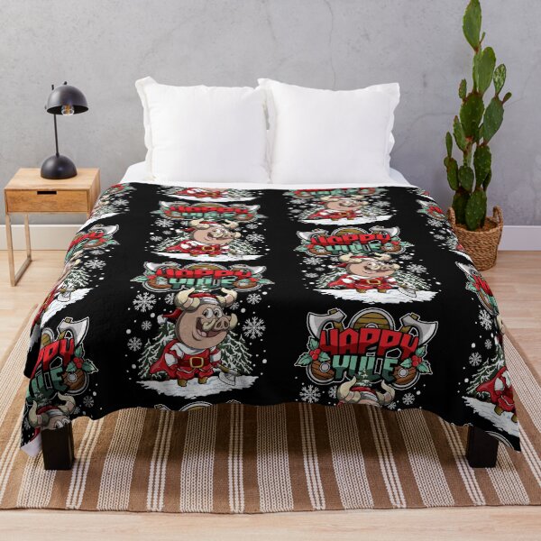 Item preview, Happy Yule - Viking Christmas - Wild Boar designed and sold by anziehend.