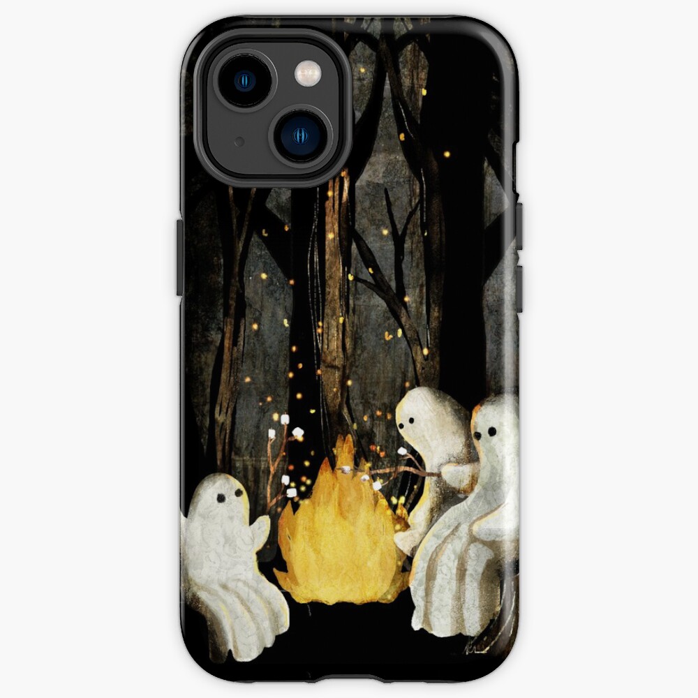 Marshmallows and ghost stories iPhone Case