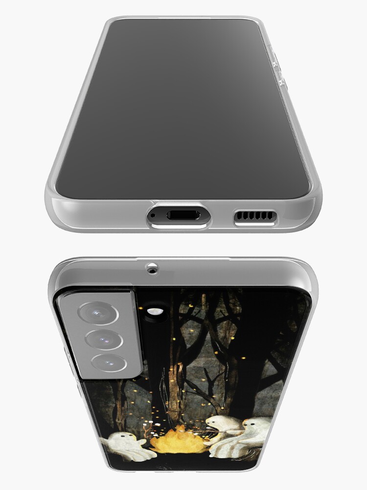 Thumbnail 3 of 4, Samsung Galaxy Phone Case, Marshmallows and ghost stories designed and sold by katherineblower.