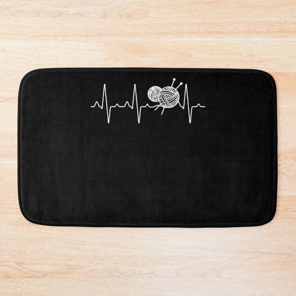 Item preview, Knitting EKG | Wool - knitting needles designed and sold by BananaKivi.
