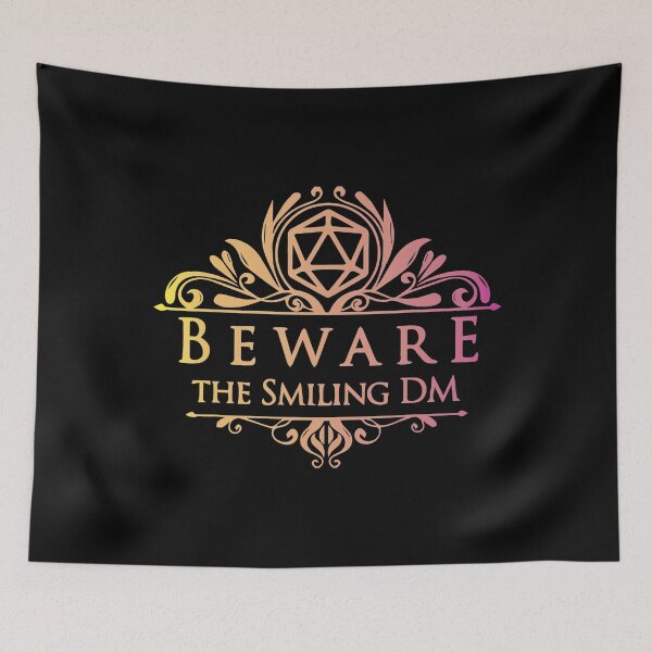 Item preview, Beware the Smiling DM - Master the Dungeons & RPG Dragons designed and sold by PhuongTran909.