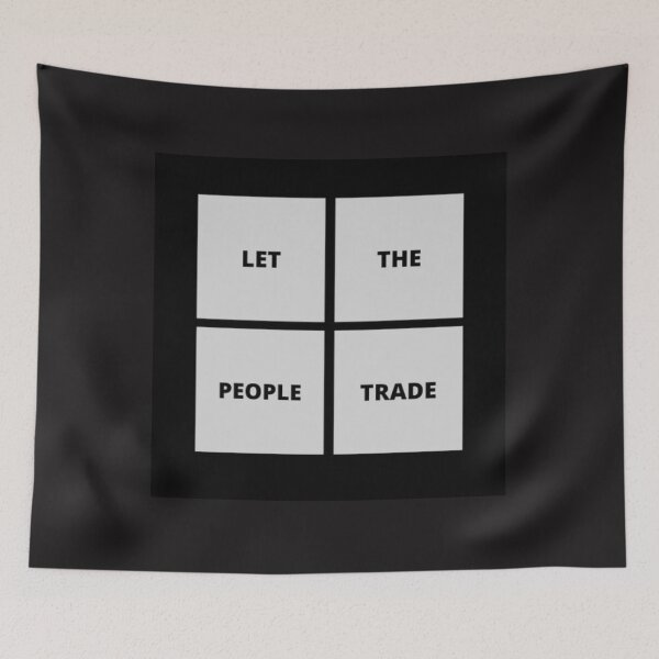 Item preview, Let the People Trade Design Classic T-Shirt designed and sold by skshop8.