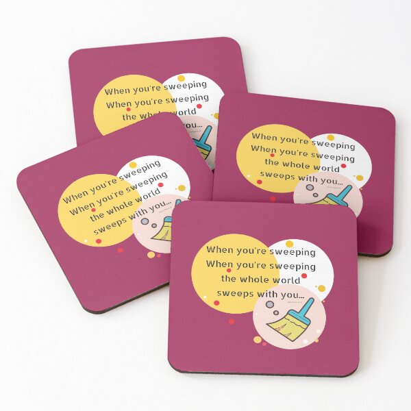 Item preview, When You're Sweeping The Whole World Sweeps With You designed and sold by SavvyCleaner.