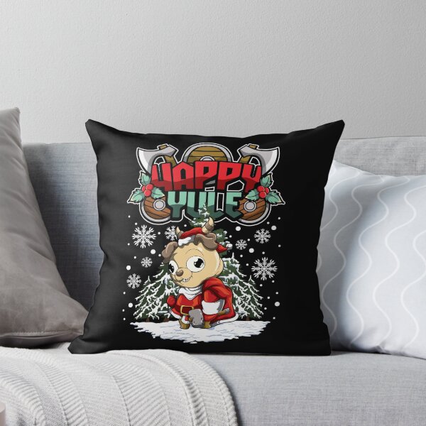 Item preview, Happy Yule - Viking Christmas - Pug Dog designed and sold by anziehend.