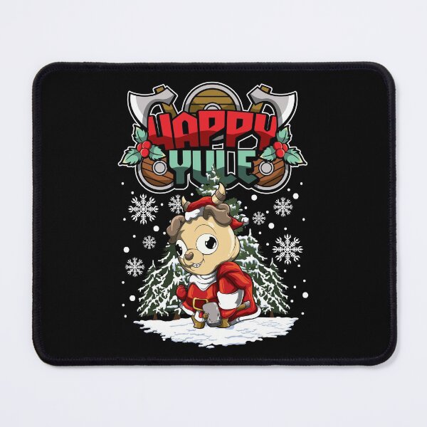 Item preview, Happy Yule - Viking Christmas - Pug Dog designed and sold by anziehend.