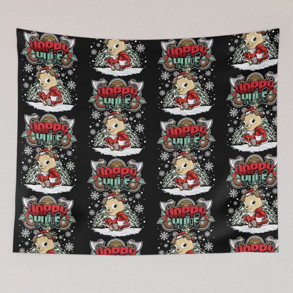 Item preview, Happy Yule - Viking Christmas - Pug Dog designed and sold by anziehend.