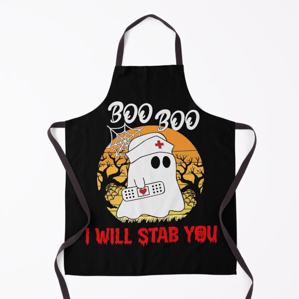 Item preview, Halloween Nurse Boo Boo I Will Stab You designed and sold by Fabvity.