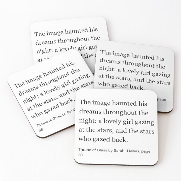 Item preview, throne of glass quote sarah j maas stars quotes designed and sold by lexynlee.