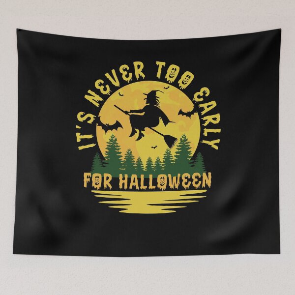 Item preview, It's Never Too Early For Halloween Witch designed and sold by Fabvity.