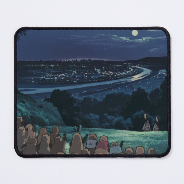 Item preview, Night Anime Landscape watching the Moon Light designed and sold by pompomcherryy.