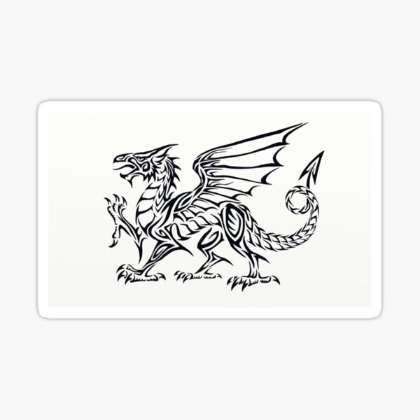 Aimee's Welsh Dragon | Sacred Knot Tattoo