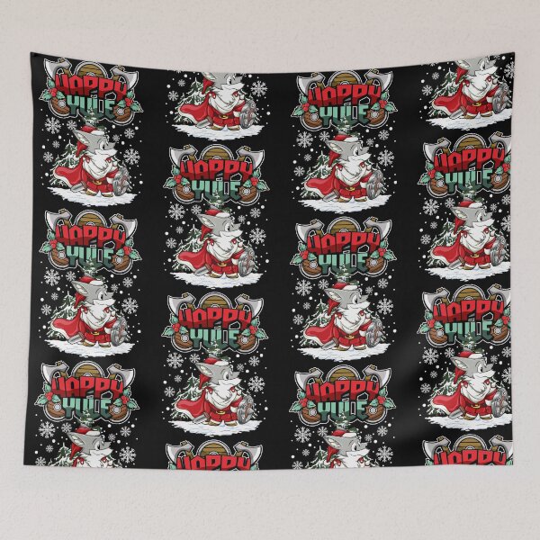 Item preview, Happy Yule - Viking Christmas - Husky designed and sold by anziehend.