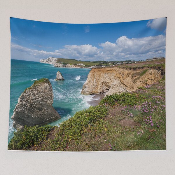 Item preview, Freshwater Bay Stag and Mermaid Sea Stacks designed and sold by manateevoyager.