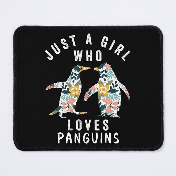Item preview, Just A Girl Who Loves Penguins designed and sold by AmethystMurad.