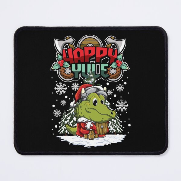 Item preview, Happy Yule - Viking Christmas - Alligator designed and sold by anziehend.