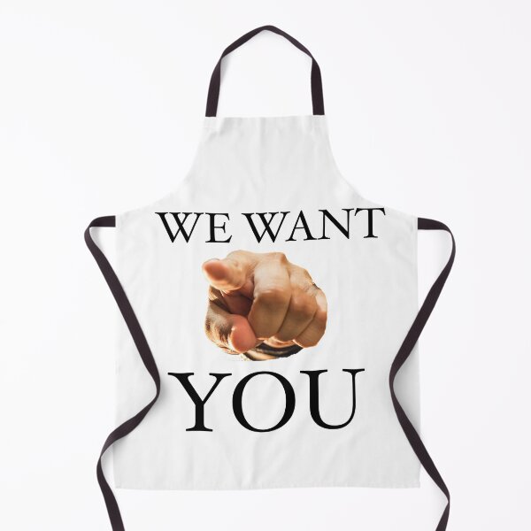 Item preview, We Want You Slogan designed and sold by Englishmistress.