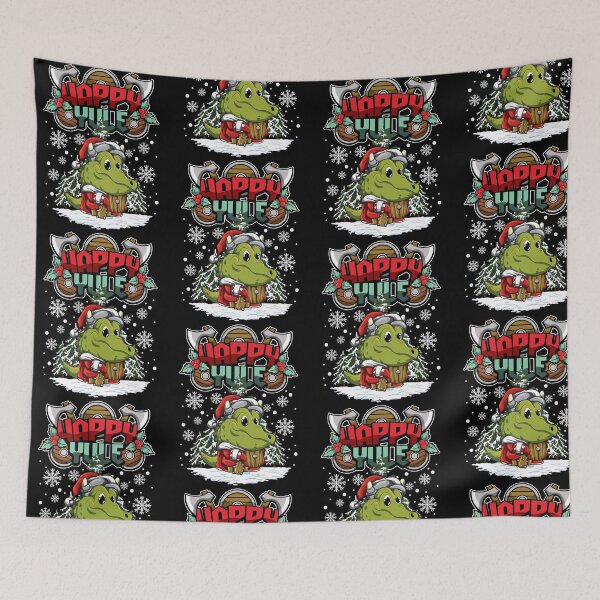 Item preview, Happy Yule - Viking Christmas - Alligator designed and sold by anziehend.