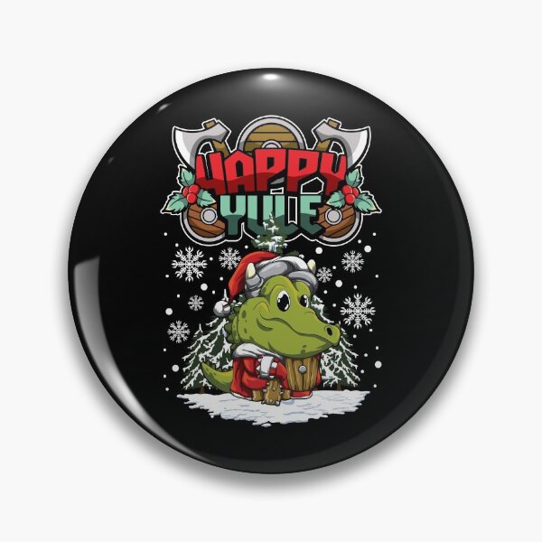 Item preview, Happy Yule - Viking Christmas - Alligator designed and sold by anziehend.