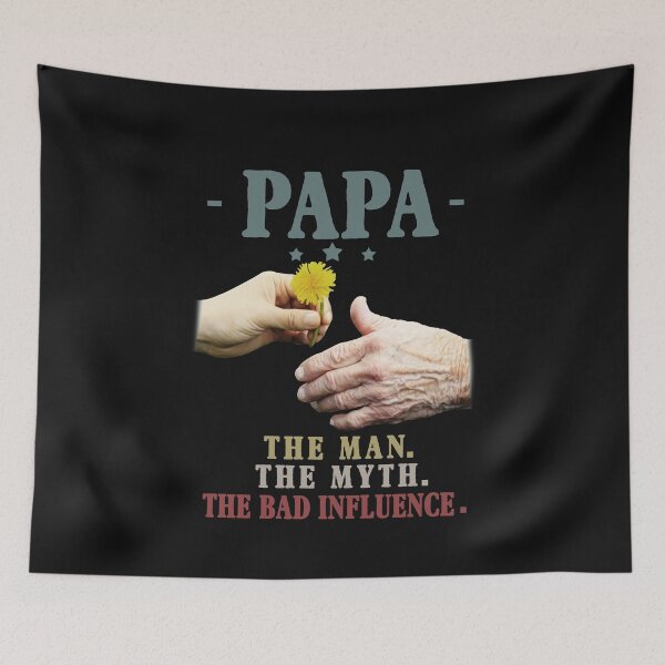 Item preview, Papa The Man The Myth The Bad Influence T-Shirt designed and sold by ThuyPhamStore.
