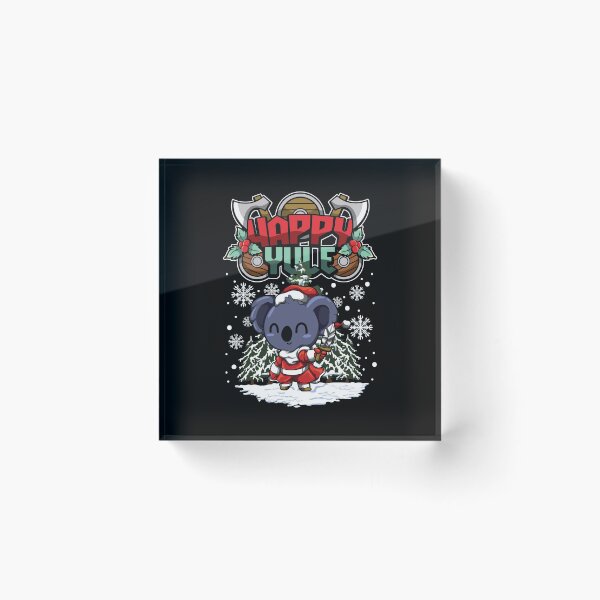 Item preview, Happy Yule - Viking Christmas - Koala designed and sold by anziehend.