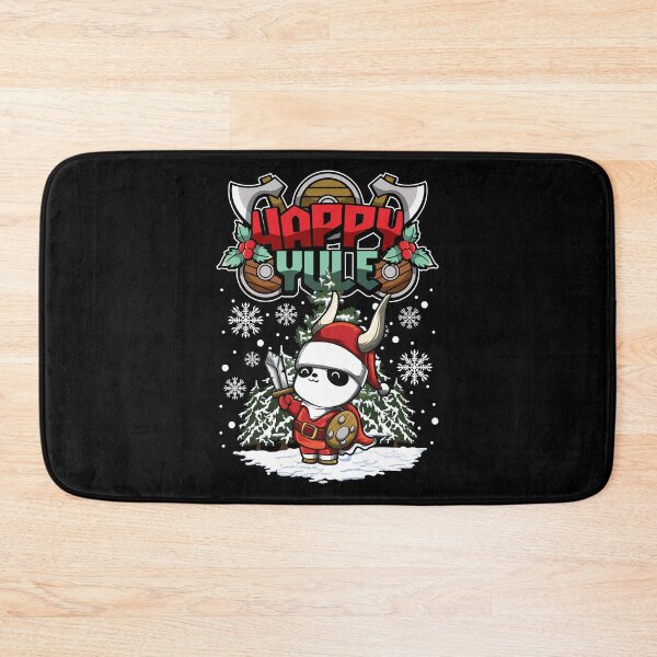 Item preview, Happy Yule - Viking Christmas - Panda designed and sold by anziehend.