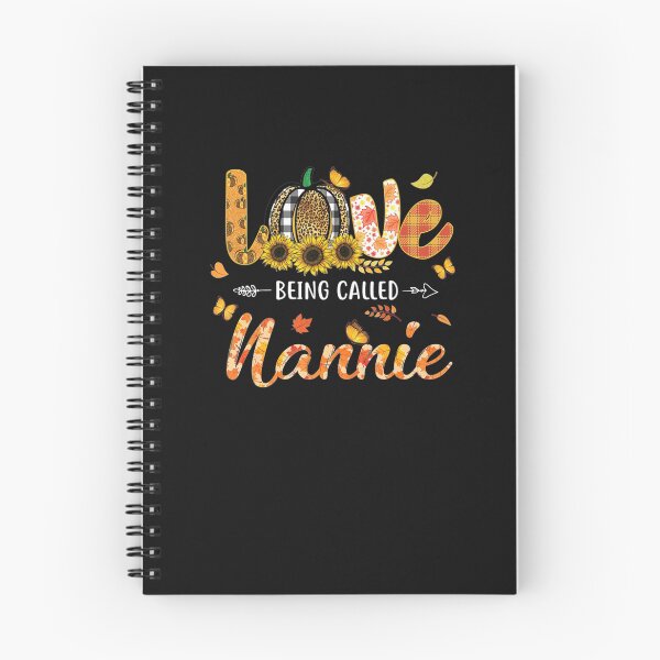 Item preview, Love Being Called Nannie Pumpkin Fall Leaves designed and sold by Nguyenvanhai.