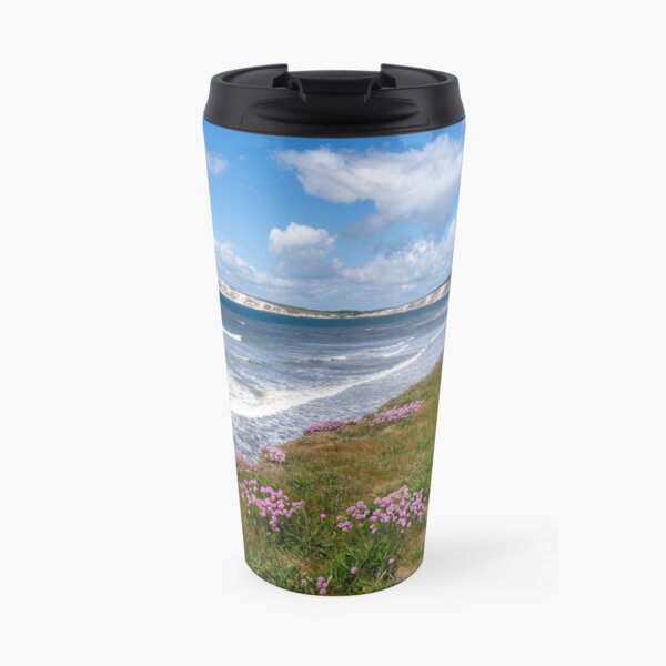 Compton Bay Sea Thrift Travel Mug