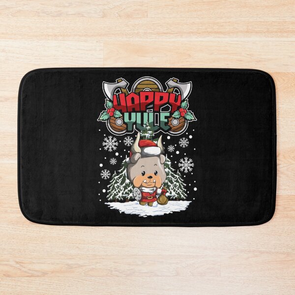 Item preview, Happy Yule - Viking Christmas - Bulldog designed and sold by anziehend.