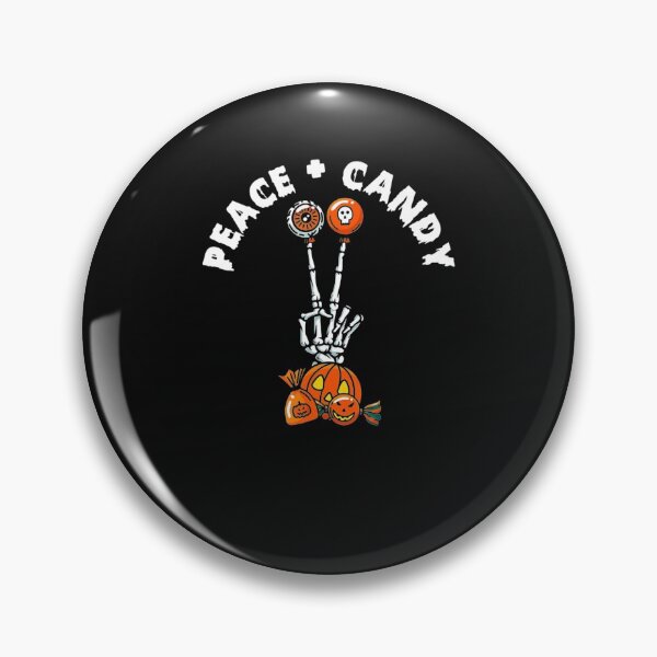 Item preview, Peace Candies Halloween Skeleton Pumpkin designed and sold by Ngothaovinh.
