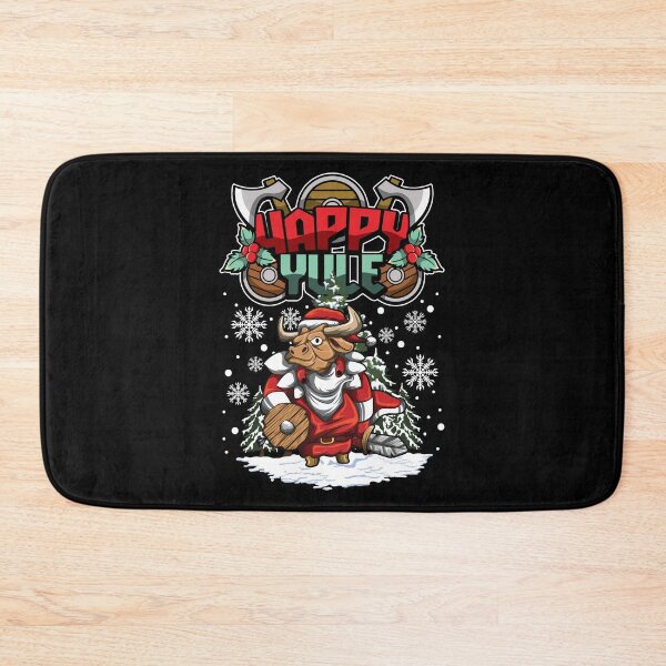 Item preview, Happy Yule - Viking Christmas - Bull designed and sold by anziehend.