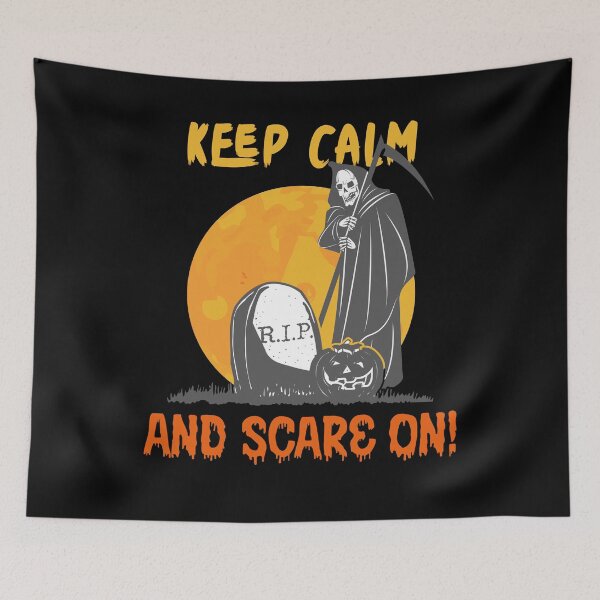 Item preview, Funny Halloween Keep Calm And Scare On designed and sold by Fabvity.