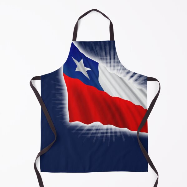 Item preview, Chile, Chilean Flag Light Steel T-Shirt Front CHILE, CHILEAN FLAG designed and sold by #mossasdesign.