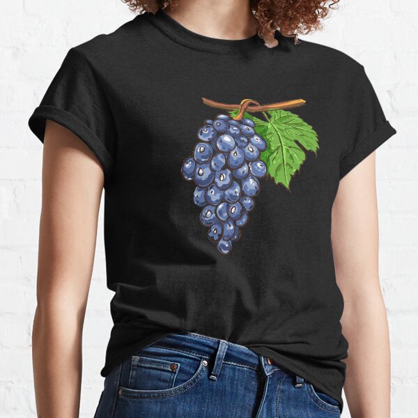 blue grape merchandise t shirt