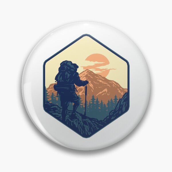 Item preview, Hiking Adventure designed and sold by Vector Scout Lab.