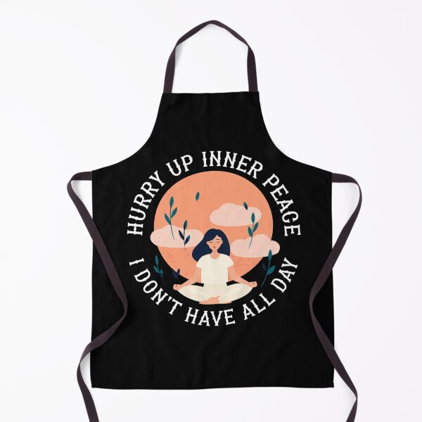 Item preview, Hurry Up Inner Peace, Meditation Lovers designed and sold by Salman Hino.