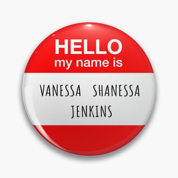 Item preview, Gavin and Stacey Inspired Nessa Name Tag designed and sold by EverythingUK.