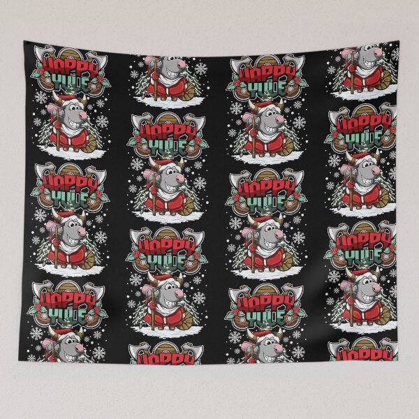 Item preview, Happy Yule - Viking Christmas - Rat designed and sold by anziehend.