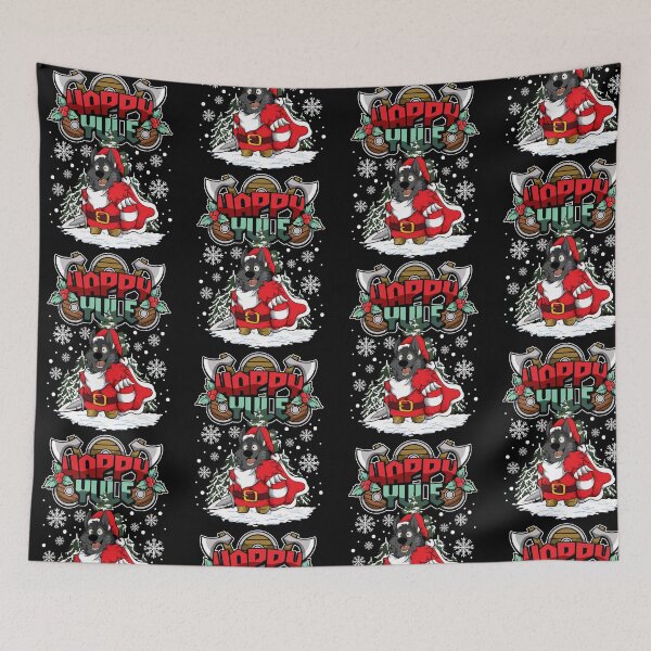 Item preview, Happy Yule - Viking Christmas - Wolf designed and sold by anziehend.