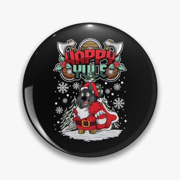 Item preview, Happy Yule - Viking Christmas - Wolf designed and sold by anziehend.